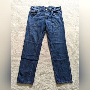 Loft Boyfriend Jeans with Cute Paint Detailing